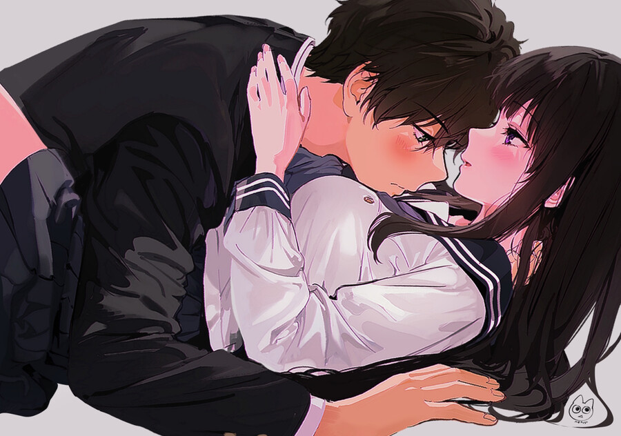 빙과)아마 둘의 ㅅㅅ 만화를 10권쯤 그리고, 공개 안한 사람.pixiv_36.jpg