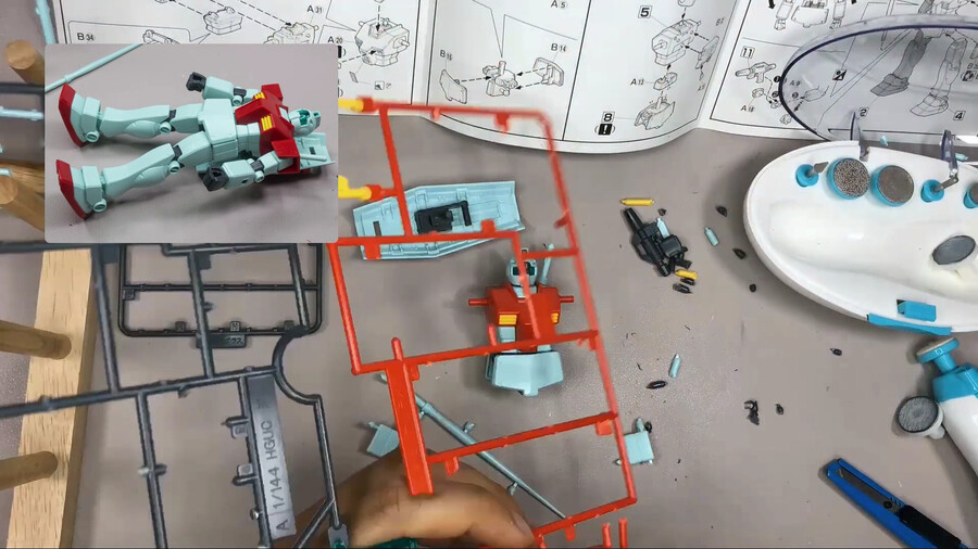 HGUC 짐(GM) 볼과 함께라면 우리도 승리할수 있다. 난 짐따위가 아니라고!_4.png