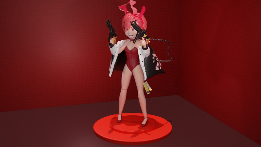 네루 (바니걸.ver) 피규어 제작_3.png