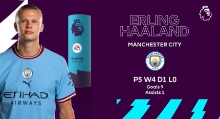 [공식발표] '5경기 9골' 홀란드, 오자마자 찢었다.'EPL 8월의 선수' 수상_1.jpg