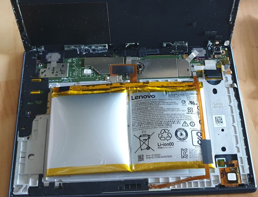 [레노버] 탭4 10 플러스 - 베터리 고장 자가수리_3.jpg