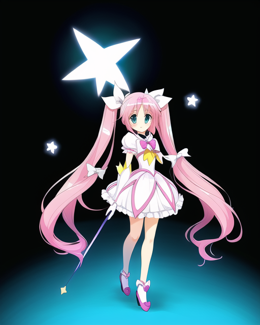 pink hair, twintails, white ribbon, magical girl, s-2150108801 (1).png