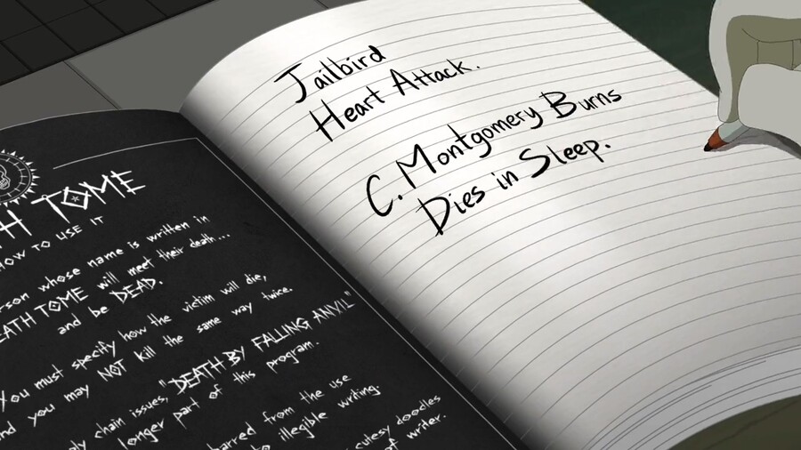 혐 주의) 심슨 제작진들이 패러디한 데스노트_23.jpg