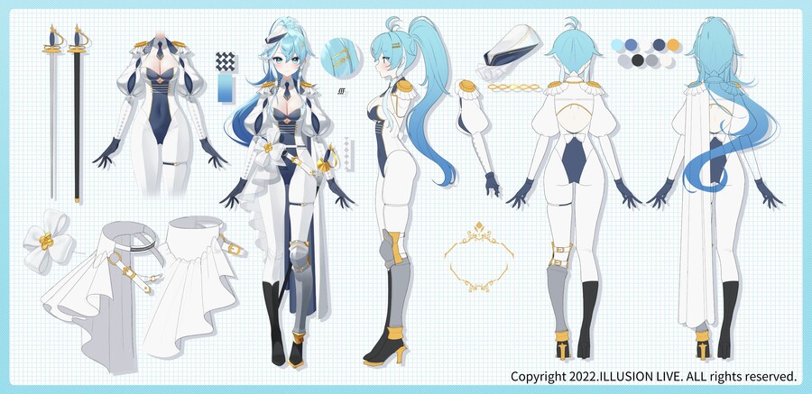 버튜버) 삼면도 모음_2.jpg