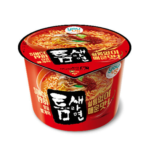 요즘 틈새라면 왕컵 생산 안하나