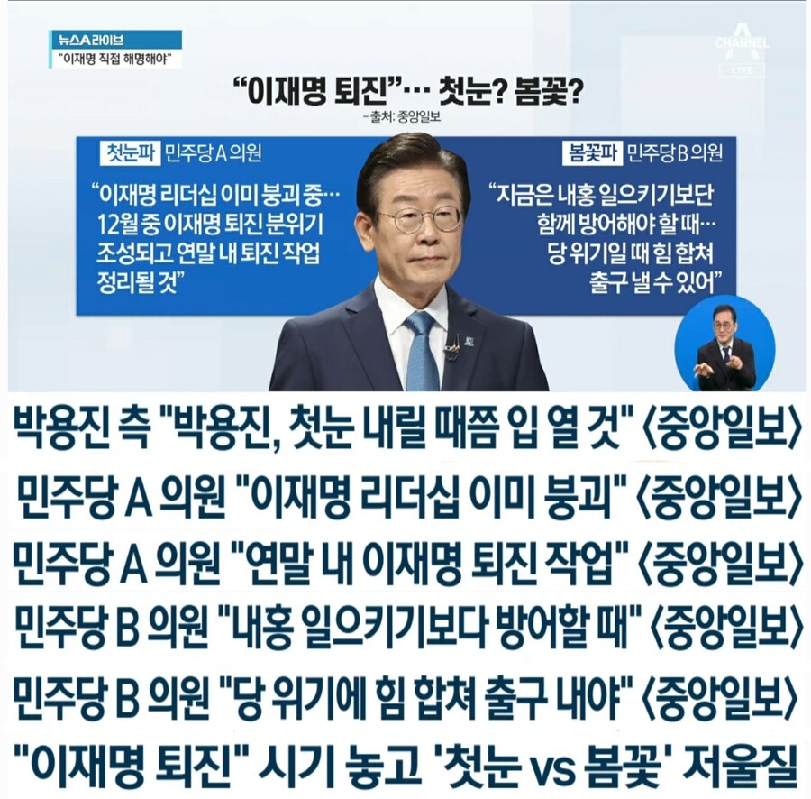 채널a) 민주당, '이재명 퇴진' 놓고..두가지 의견 대립_1.jpg