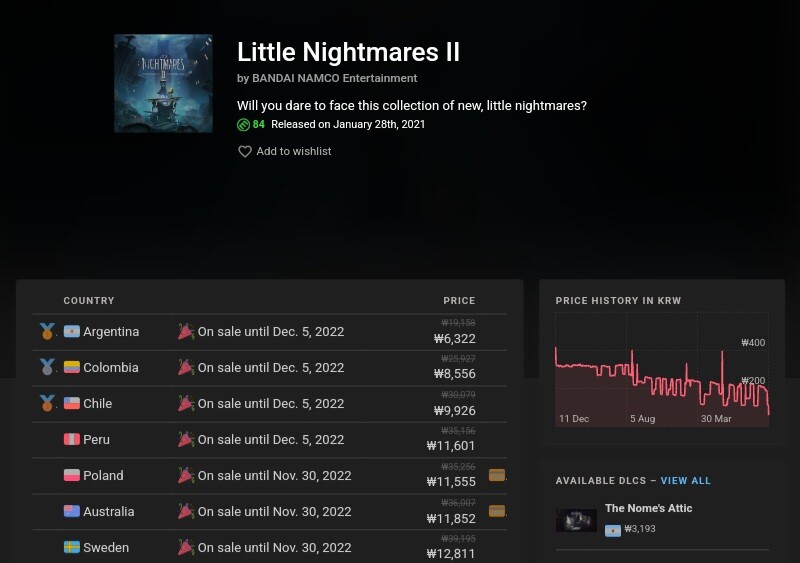 [닌텐도e샵] 베리드 스타즈 14,245원, 리틀나이트메어2 6,322원_2.jpg