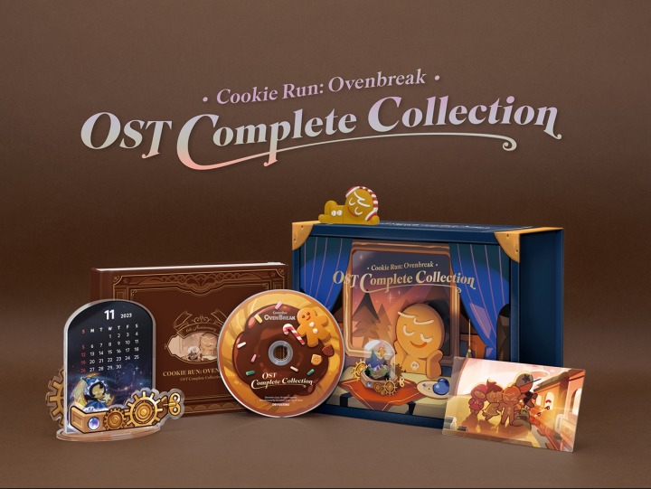 데브시스터즈 540여곡 모두 담은 완전판 앨범 쿠키런 오븐브레이크 OST Complete Collection 발매