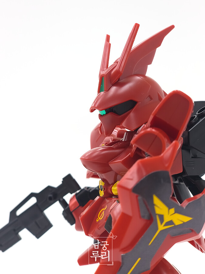 건프라 뉴비 남궁루리의 두 번째 완성작, 사자비 SDEX (일명 건담 사마비)_1.png