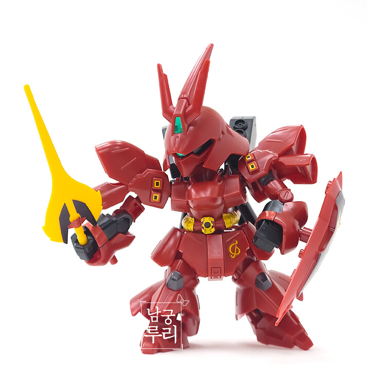 건프라 뉴비 남궁루리의 두 번째 완성작, 사자비 SDEX (일명 건담 사마비)_2.png