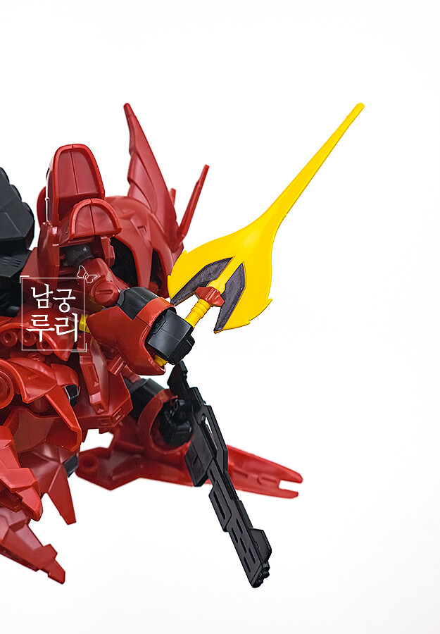 건프라 뉴비 남궁루리의 두 번째 완성작, 사자비 SDEX (일명 건담 사마비)_4.png