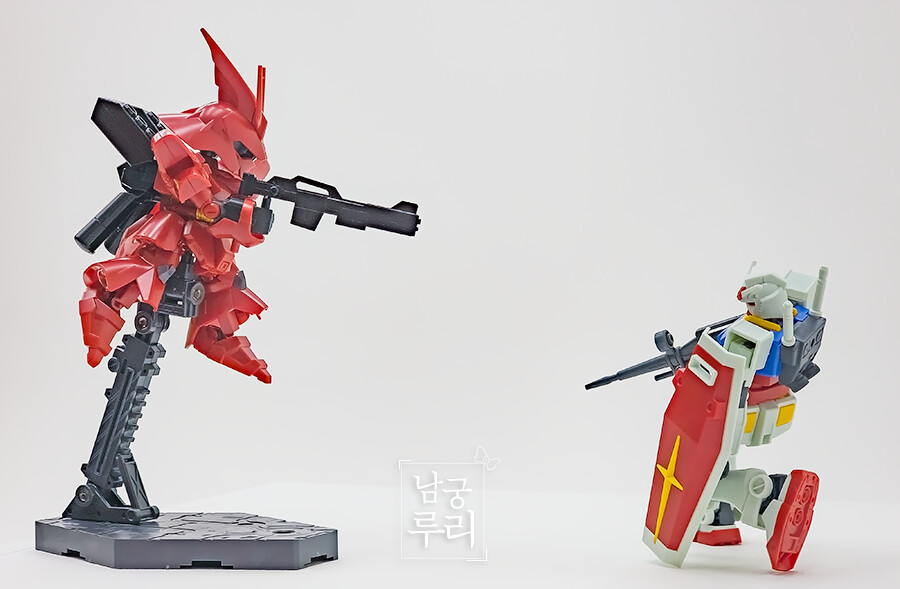 건프라 뉴비 남궁루리의 세 번째 완성작, 퍼스트 건담 EG & 액션 베이스_9.png
