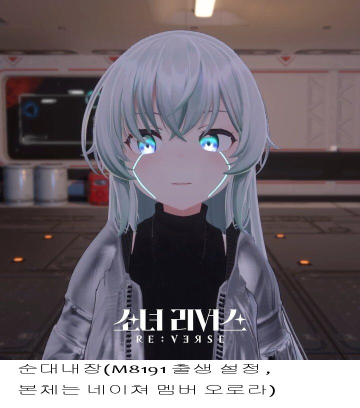 1월 공개 버츄얼 걸그룹 서바이벌 출전 캐릭터 소개(본체는 전현직 걸그룹)_26.jpg