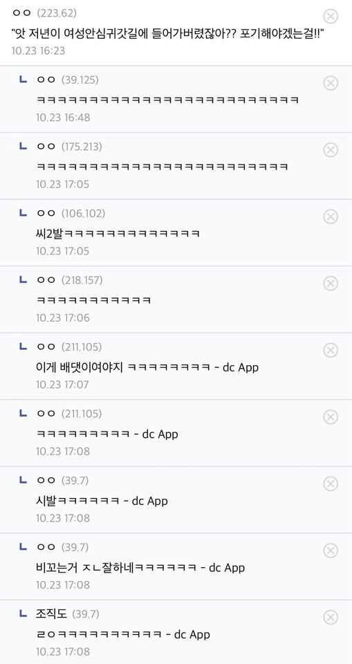 여성 안심 귀갓길을 본 디씨인의 드립_2.png