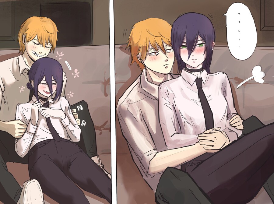 체인소맨) 덴지를 따라 공안에 들어온 레제 -만화-_3.jpg