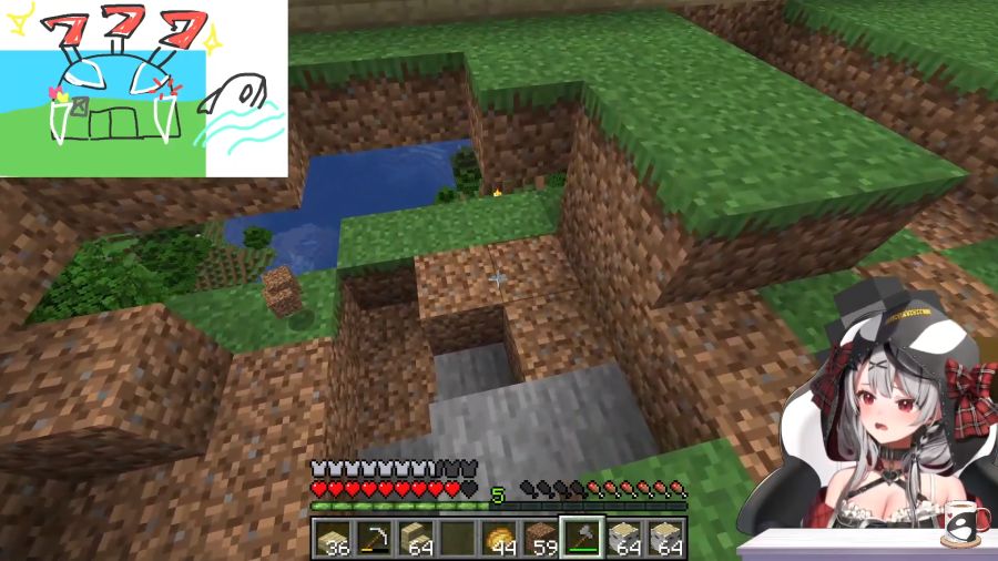 【Minecraft】建築初心者が夢のマイホームつくります！【沙花叉クロヱ_ホロライブ】 2-11-41 screenshot.png