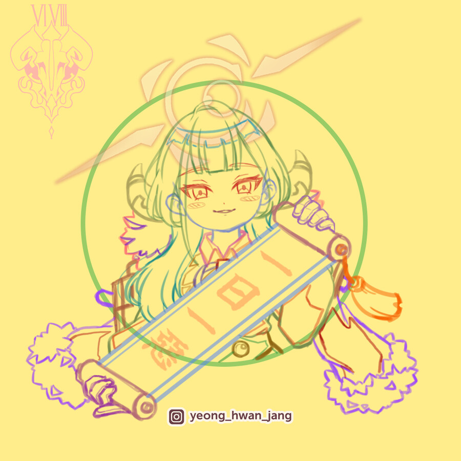 블루아카이브 리쿠하치마 아루 벡터 일러스트+월페이퍼!!!_2.png