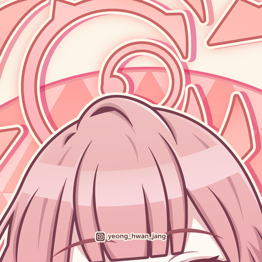 블루아카이브 리쿠하치마 아루 벡터 일러스트+월페이퍼!!!!_8.png