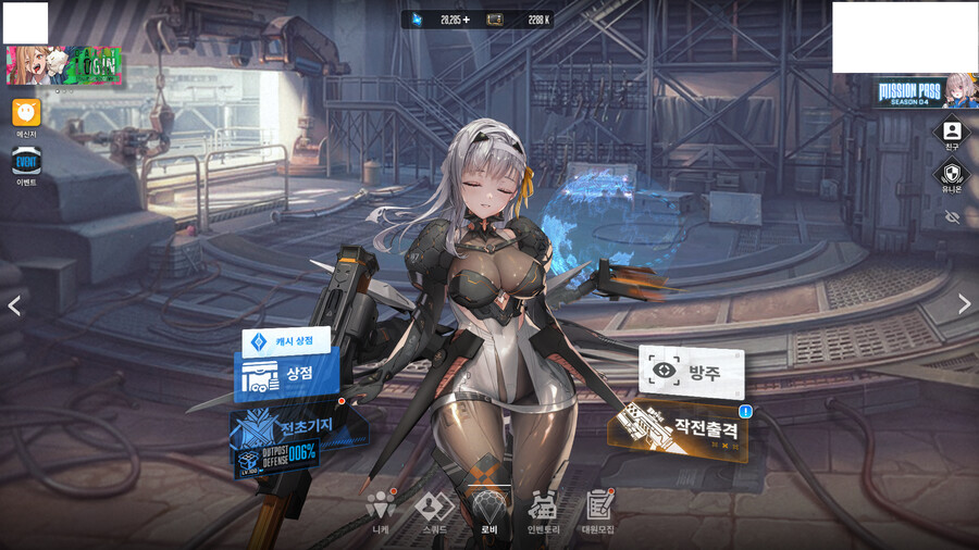 니케) 뭐지 PC클라 완전히 다른겜이네_1.png