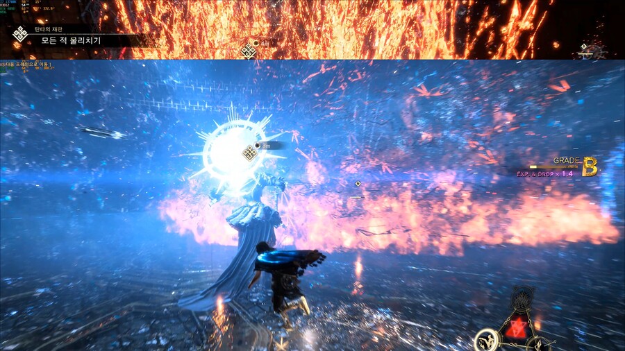 포스포큰 4k풀옵,메인2차보스 미친물녀 역시 물마법이 젤 화려하네요.(영상+스샷)_2.jpg