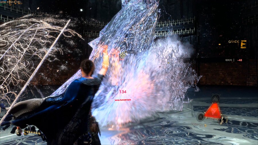 포스포큰 4k풀옵,메인2차보스 미친물녀 역시 물마법이 젤 화려하네요.(영상+스샷)_3.jpg