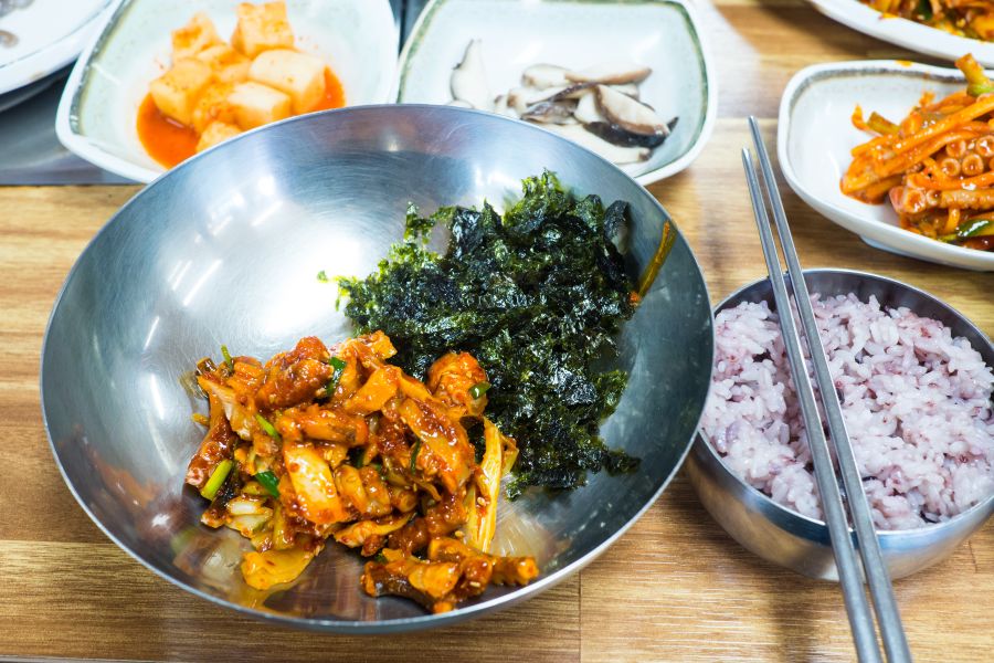 세종에서 장어한판 진도에서 낙지요리 닭날개 튀김