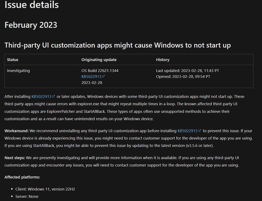 MS)윈11 KB5022913 업뎃은 UI 커스텀 앱 제거한뒤에 진행하세요_2.jpeg