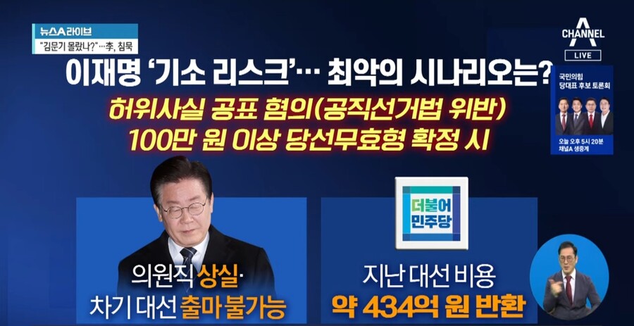 이재명 선거법 재판) 민주당 "해볼 만" vs 검찰 "증거 충분"_3.jpg