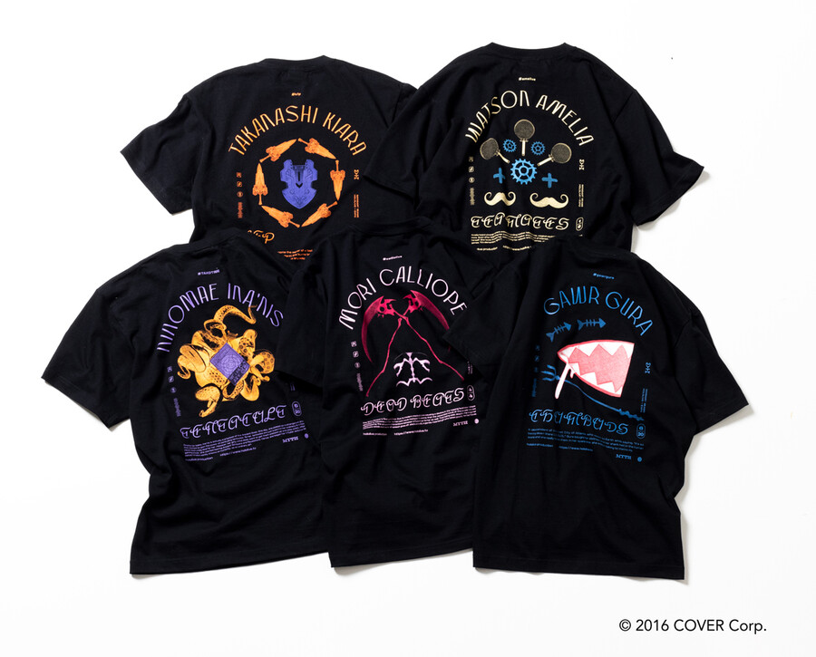 버튜버) 홀로 미스 x MANGART BEAMS 티셔츠 콜라보_2.jpg