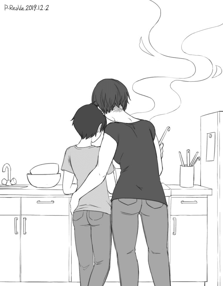 키큰여친이 키작은 남친을 지켜주는 manga_5.jpg