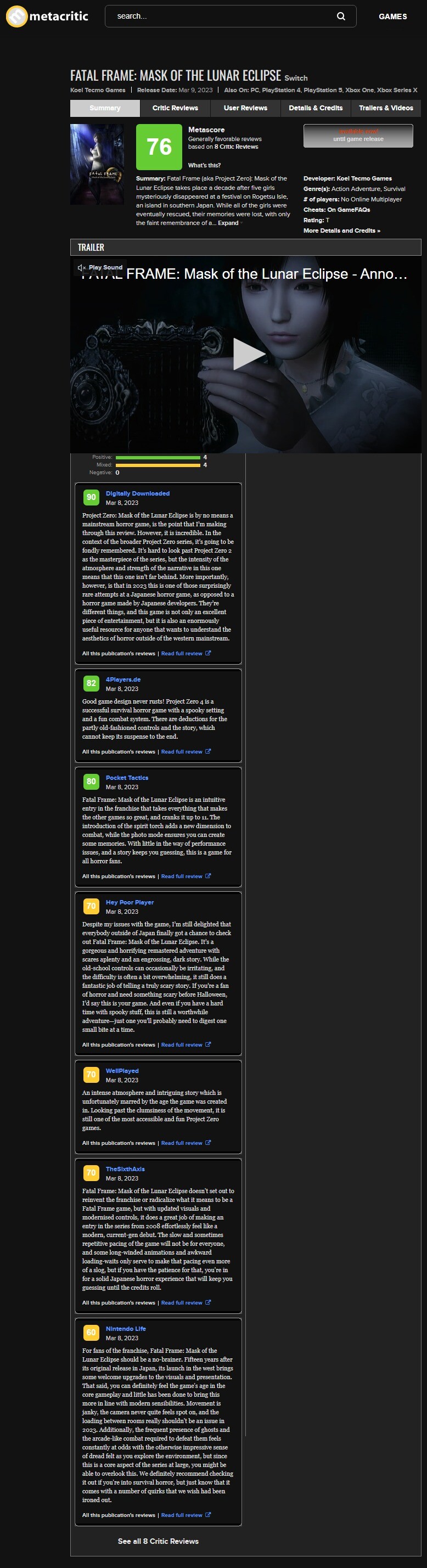 령[제로] 월식의가면 리마스터 메타크리틱_1.jpeg