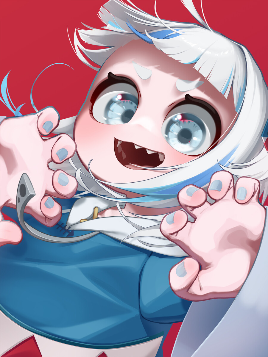 버튜버) 가아아아우-르 구라! 그려왓슴미다_1.jpg