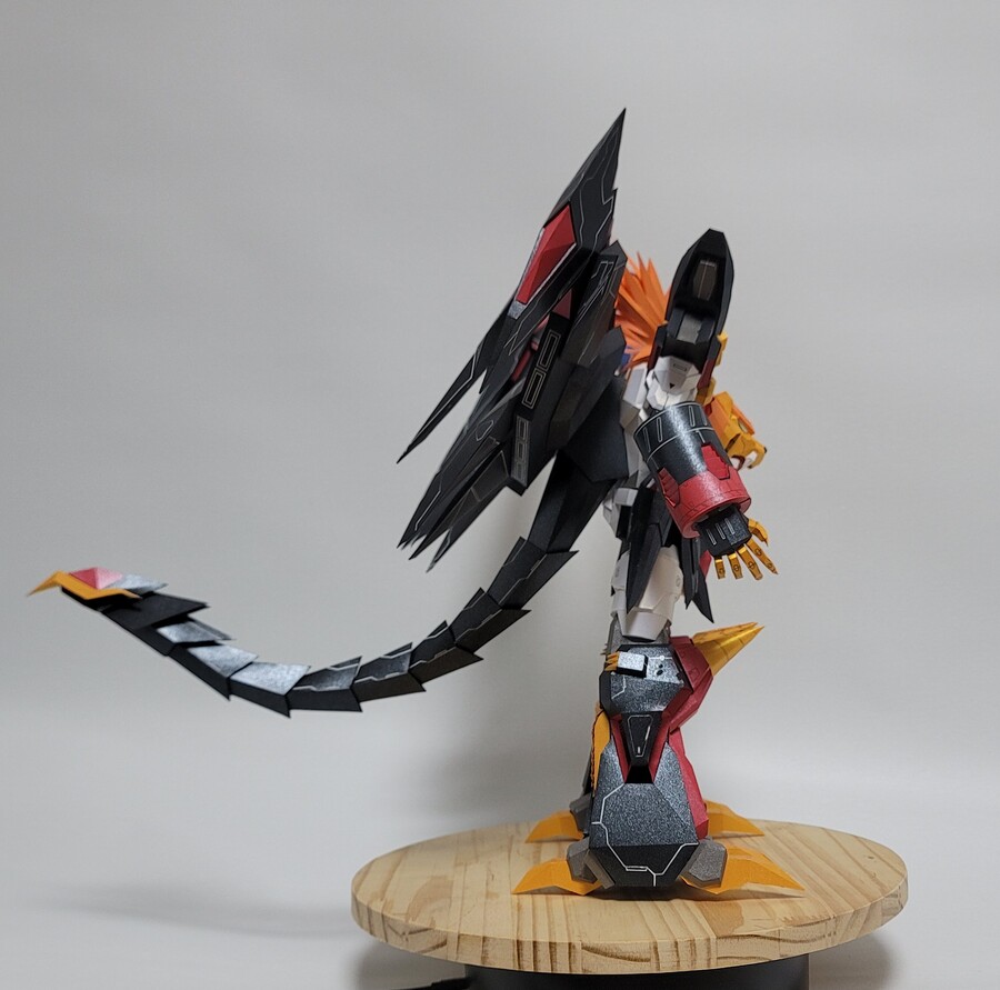 Papercraft gunpla 제네식 가오가이가 페이퍼크래프트_3.jpg