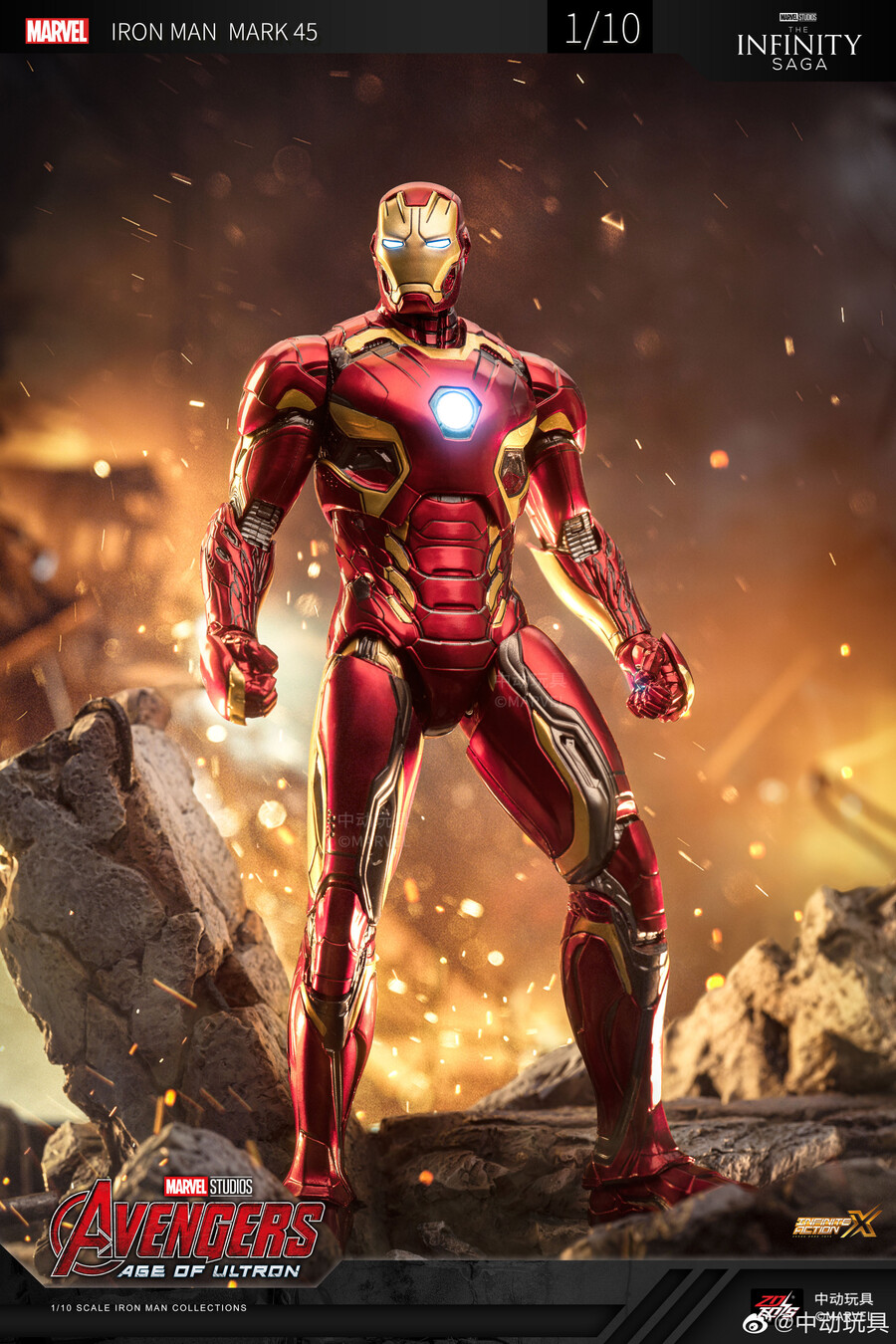 [ZD토이즈] 1/10 인피니티 사가 - 아이언맨 마크45_7.jpg