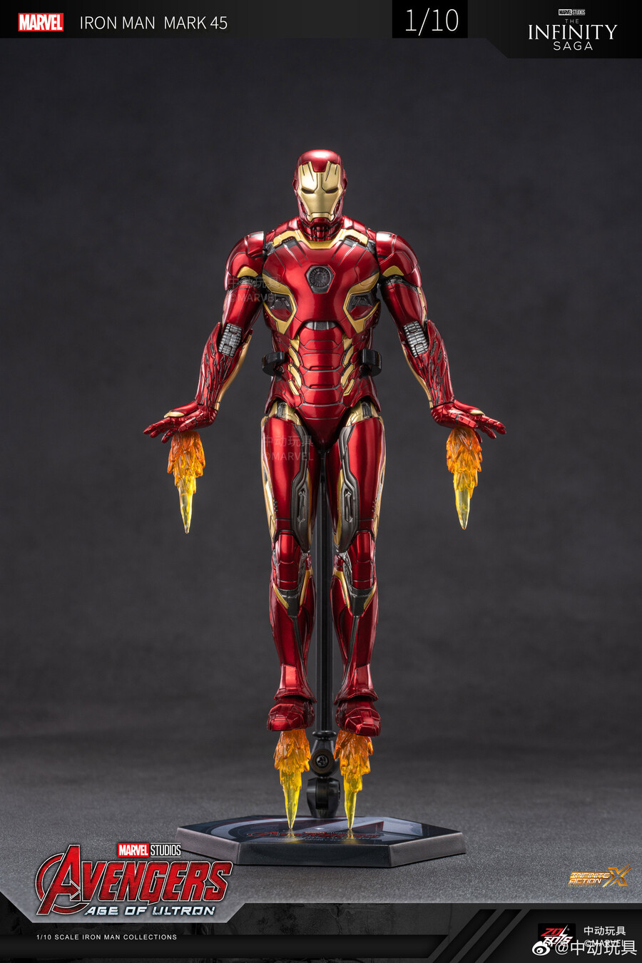 [ZD토이즈] 1/10 인피니티 사가 - 아이언맨 마크45_13.jpg