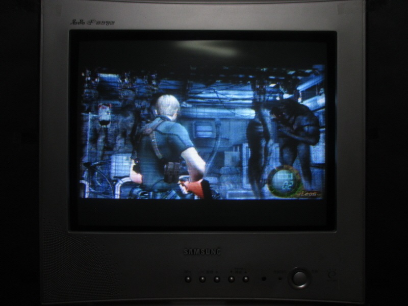 바이오 하자드 4 (11) - 브라운관 티비 화면_15.jpg