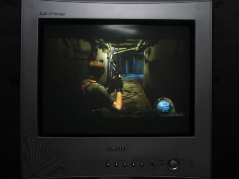 바이오 하자드 4 (11) - 브라운관 티비 화면_17.jpg