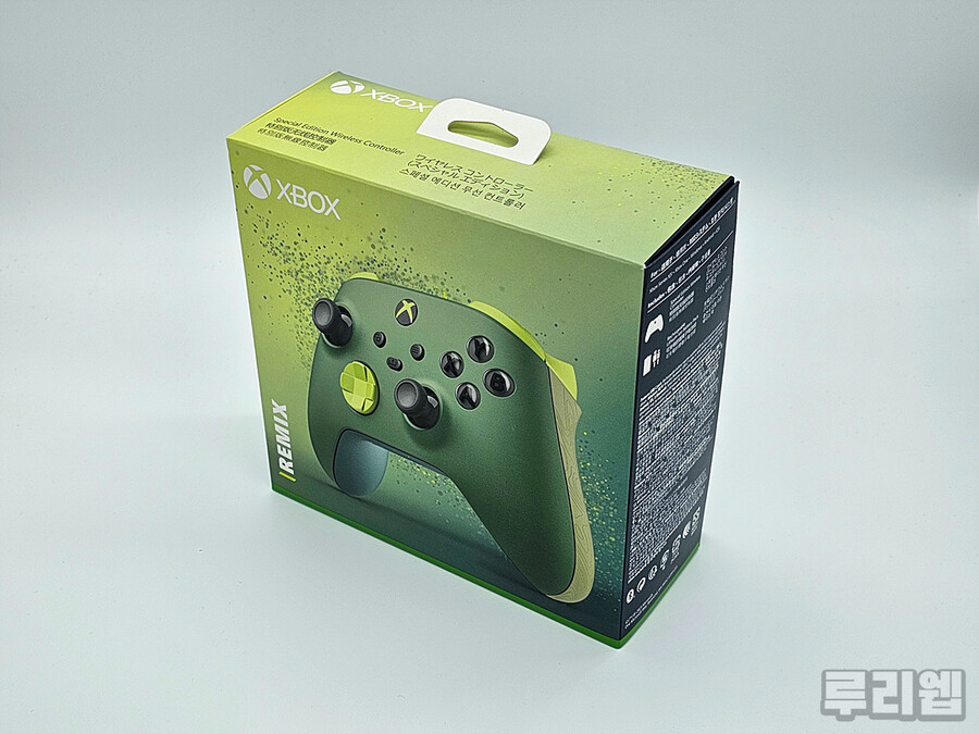 재생 플라스틱 활용했다, Xbox 무선 컨트롤러 '리믹스 스페셜 에디션' 언박싱 | Ruliweb