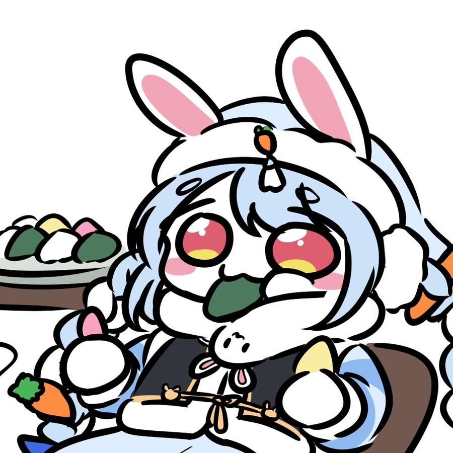 버튜버] 설빔입고 송편 옴뇸뇸하는 페코라_1.jpg