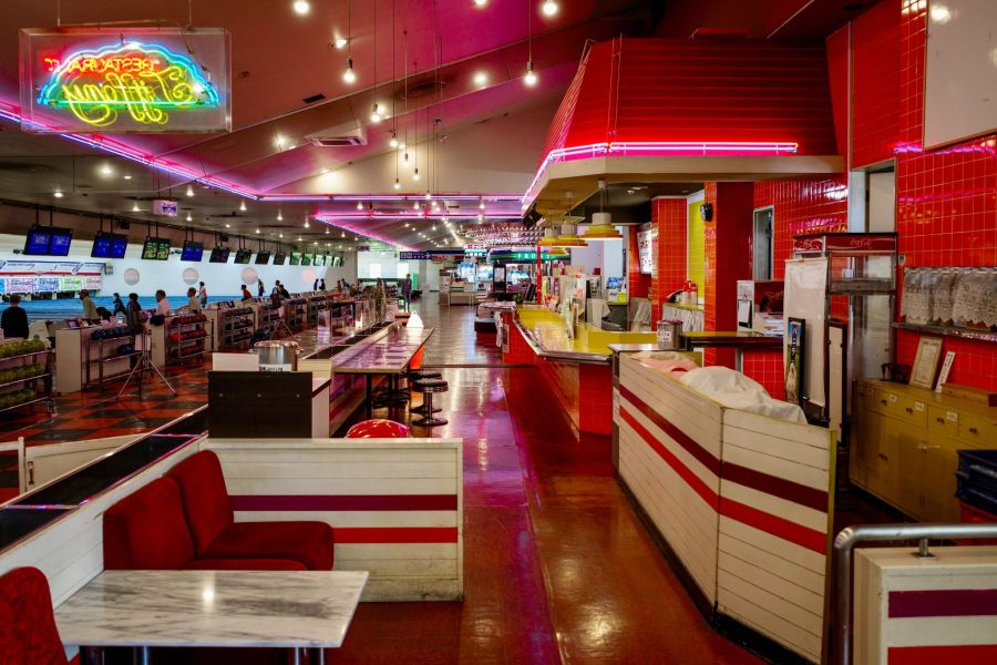 일본, 오래된 미국 분위기의 햄버거 가게🍔_1.jpg