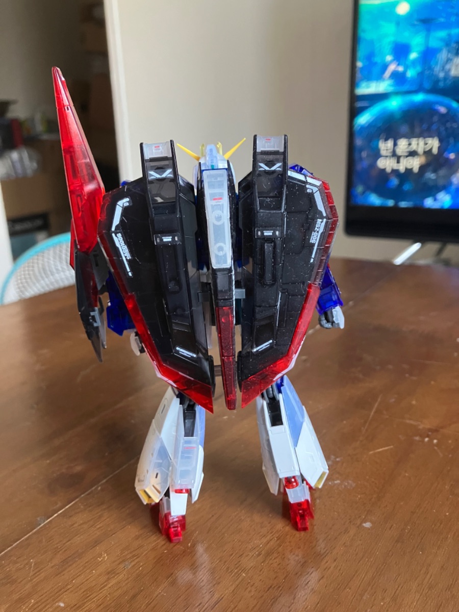 RG 제타 건담 [엑스포 클리어 + 일반판] 조합으로 만들었습니다_5.jpeg