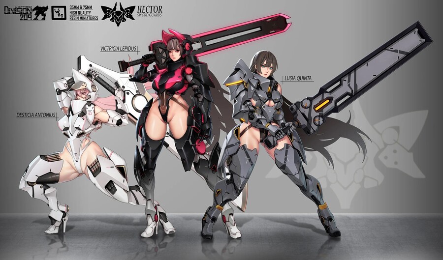 [도색완성] 림보디비전209 헥터 스워드가드 VICTRICIA LEPIDUS_1.jpg