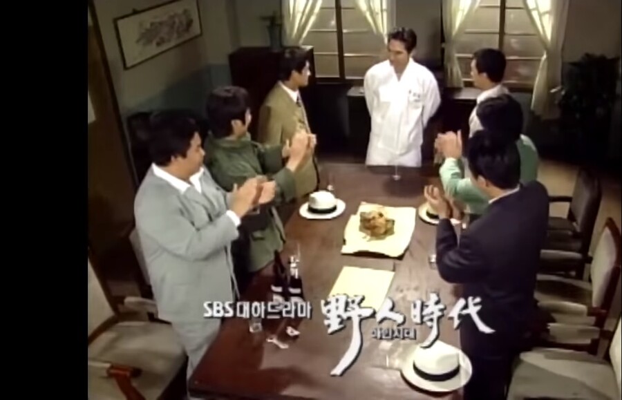 야인시대 7인 1닭 ㄷㄷ