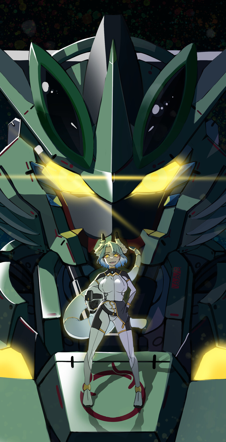 트위치 버튜버 마레 플로스 공모전 그렸던거 모음_2.png