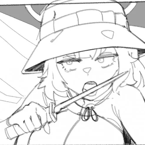 블루아카) 래빗소대 수영복 랜덤짤_1.png