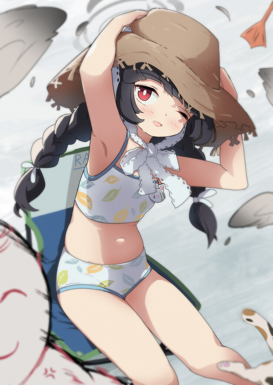 블루아카) 래빗소대 수영복 랜덤짤_13.jpg