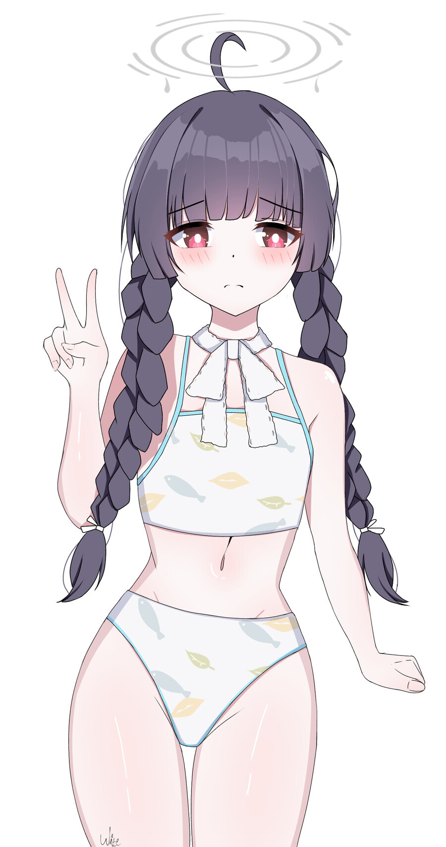블루아카) 래빗소대 수영복 랜덤짤 3_6.png