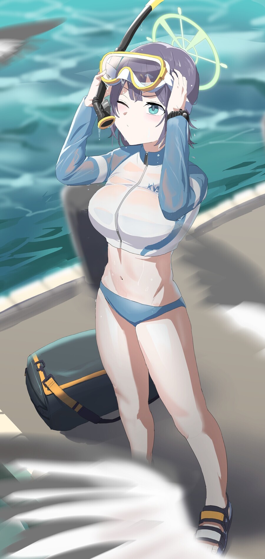 블루아카) 레빗소대 수영복 랜덤짤 8_14.jpg