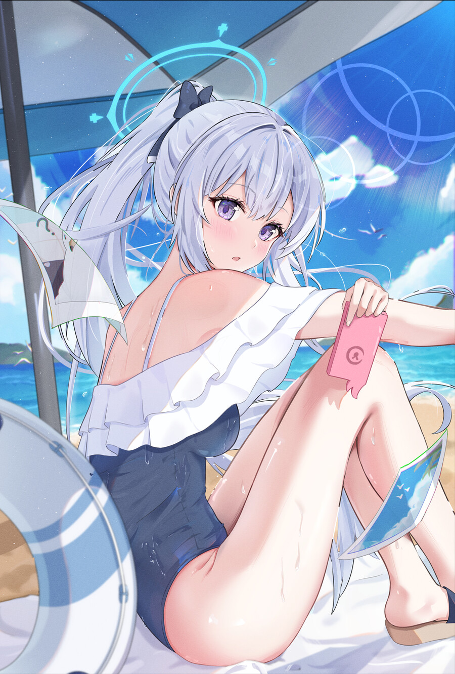 블루아카) 레빗소대 수영복 랜덤짤 11 (미야코 특집)_14.png