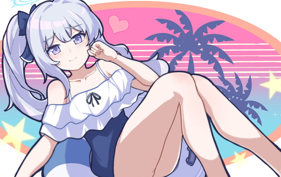 블루아카) 레빗소대 수영복 랜덤짤 11 (미야코 특집)_28.jpg